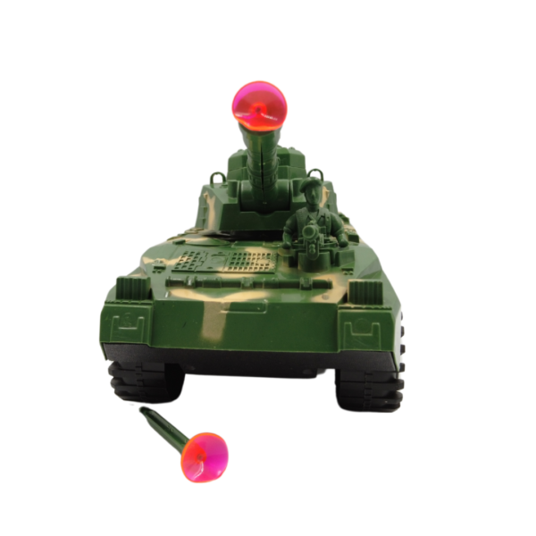 Tanque Militar de Brinquedo com Lançador de Mísseis - Image 2