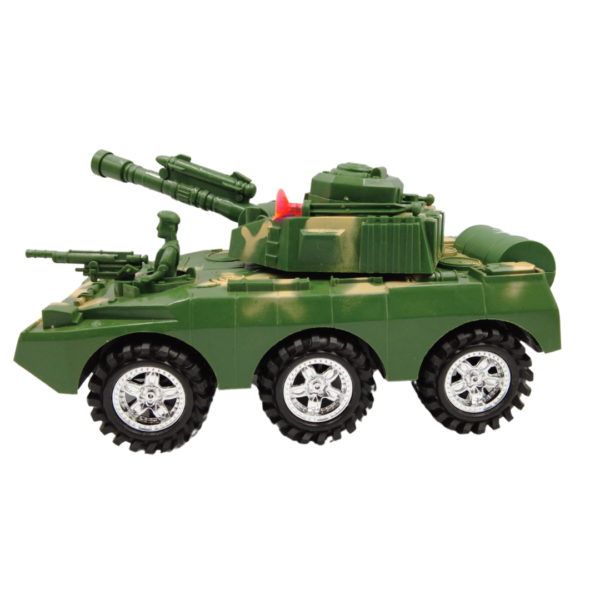 Tanque Militar de Brinquedo com Lançador de Mísseis