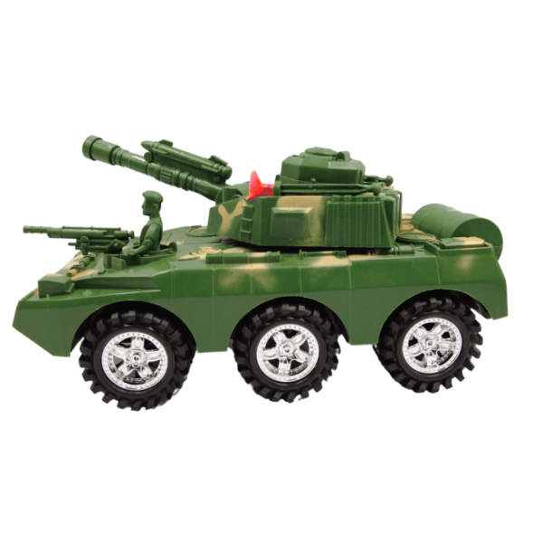 Tanque Militar de Brinquedo com Lançador de Mísseis - Image 3