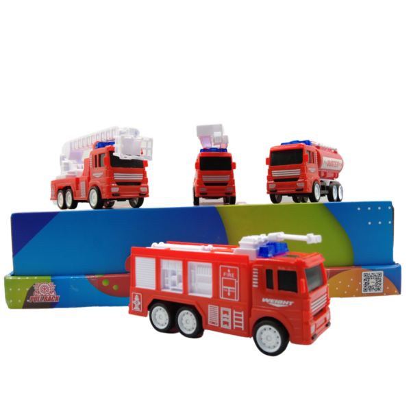 Esquadrão de Bombeiros - Kit com 4 caminhões - Image 4