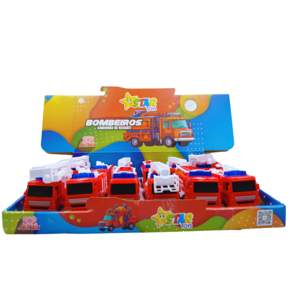 Esquadrão de Bombeiros - Kit com 4 caminhões - Image 5